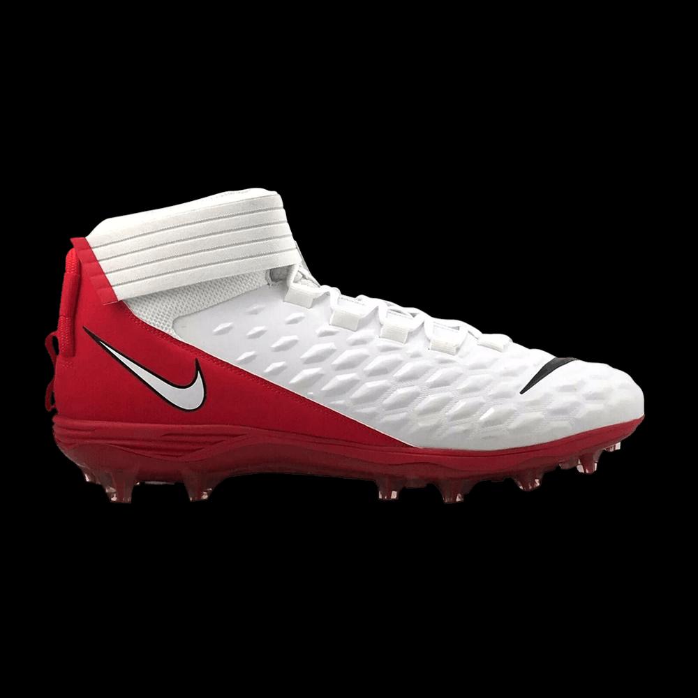 Бутсы Nike Force Savage Pro 2 'White University Red' 1