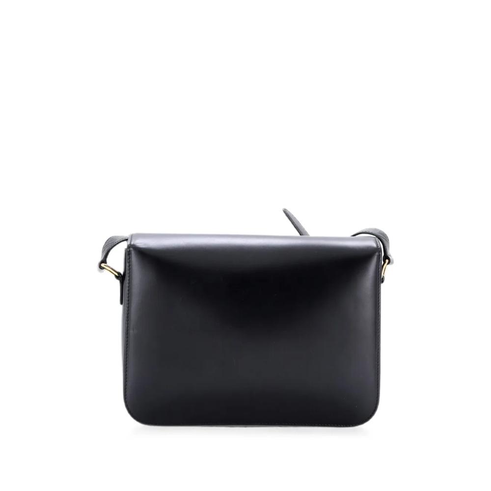 Большая сумка через плечо Triomphe Shoulder Bag Smooth Calfskin 2