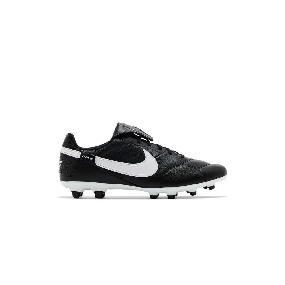 Бутсы Nike Premier 3 Low FG 'Black White' 1