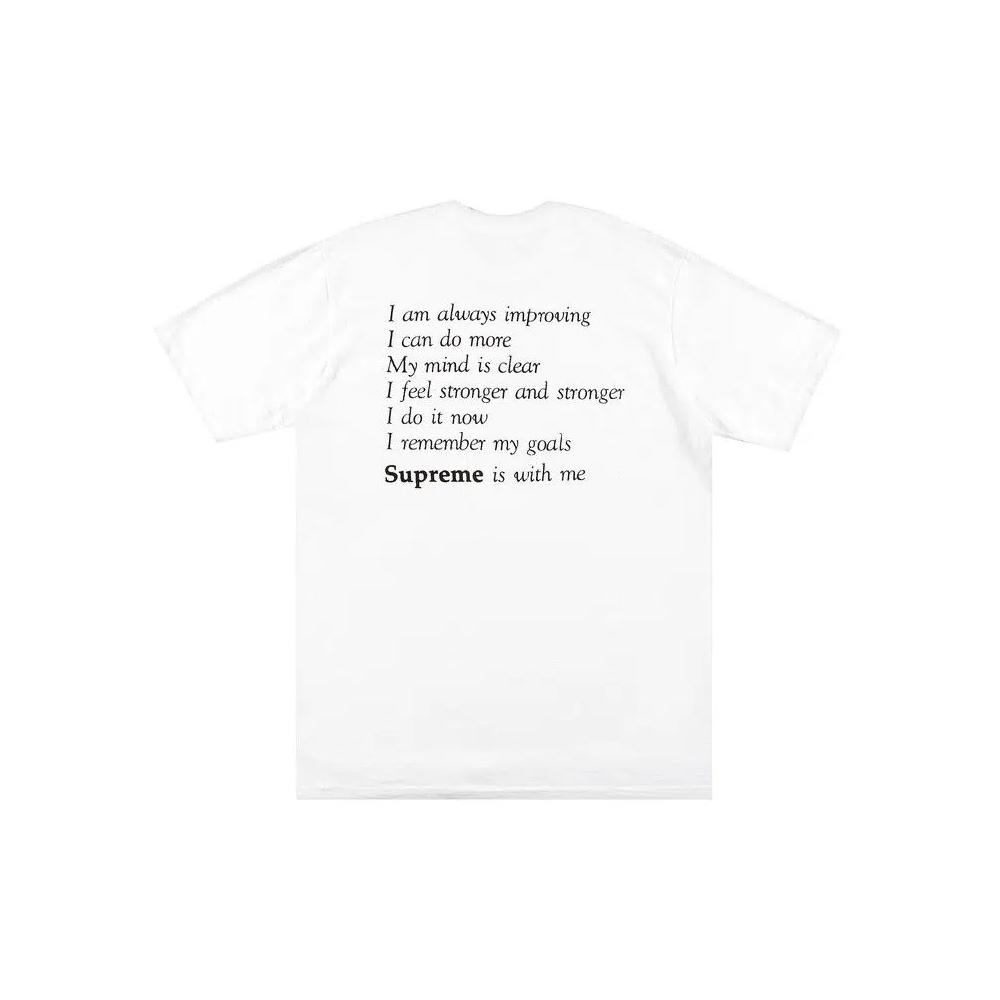 Футболки Supreme Stay Positive Tee 'Белый' 2