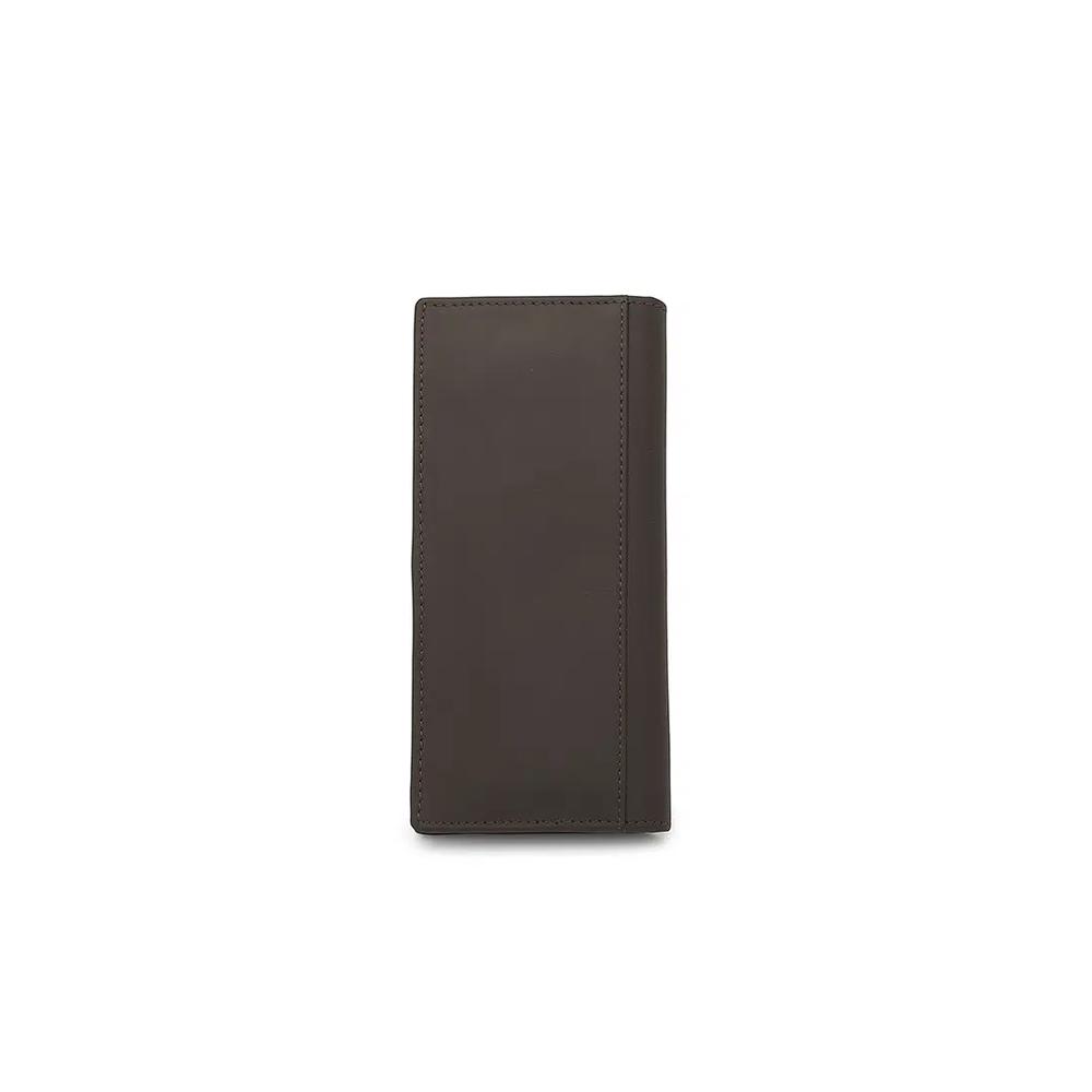 Мужской кожаный кошелек с блокировкой RFID - Коричневый 3