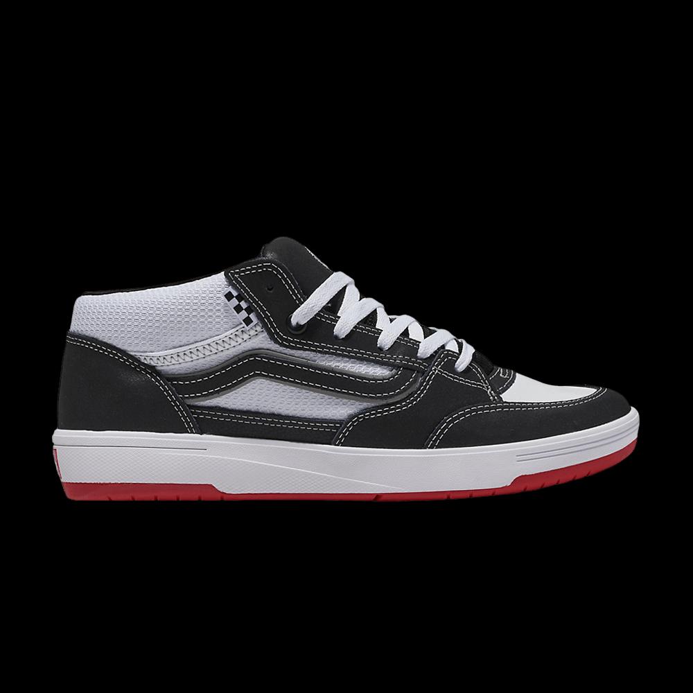Кроссовки Vans Skate Zahba Mid 'Black White Red' 1