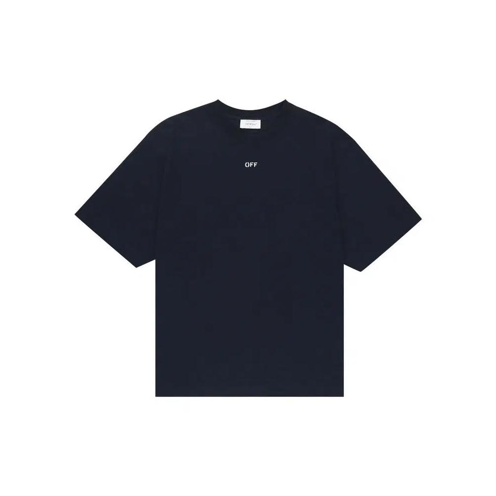 Футболки Off-White DBL Moon Arrow Skate T-Shirt 'Black/White' 1