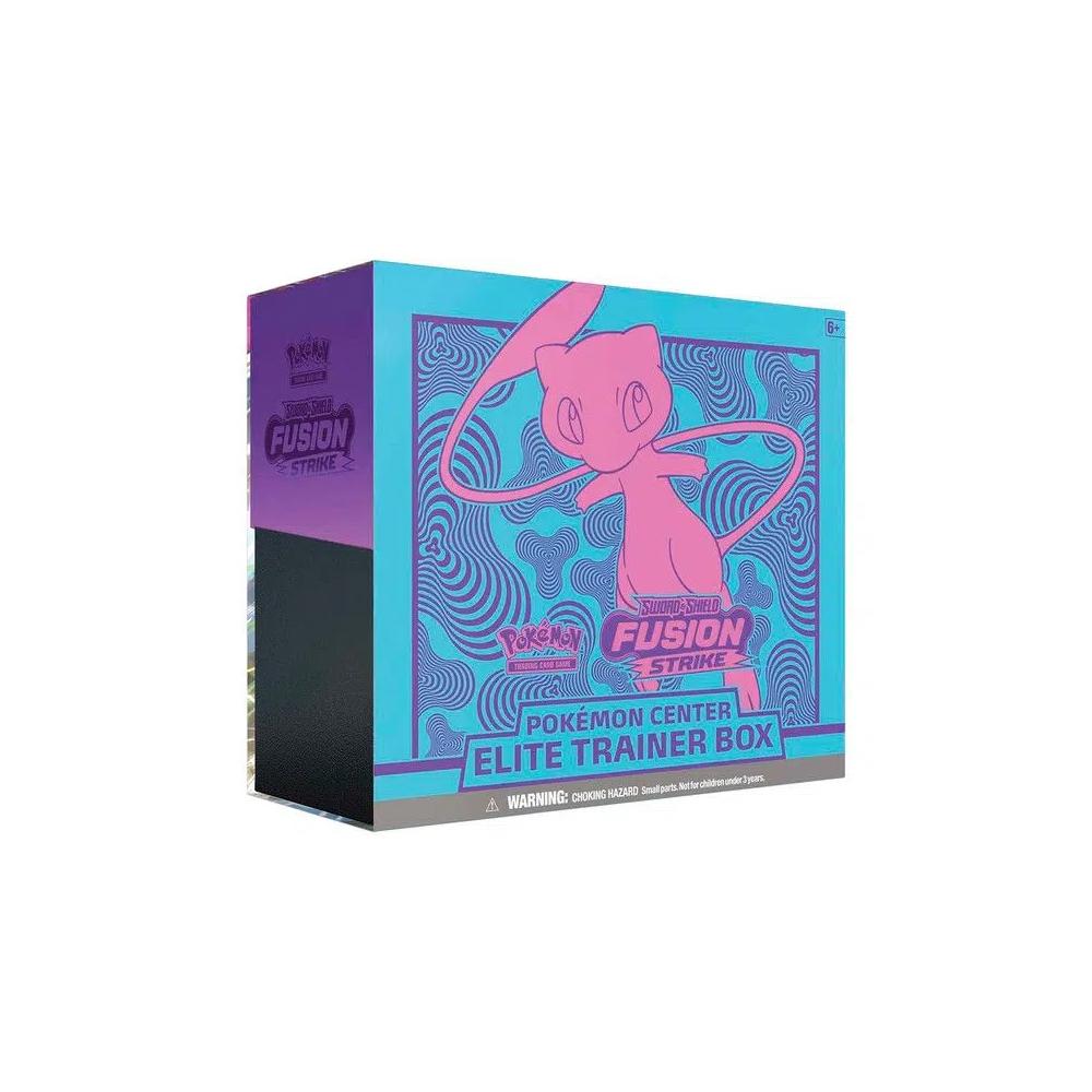 Коллекционные карточки Pokémon Sword & Shield: Fusion Strike Pokémon Center Elite Trainer Box 3