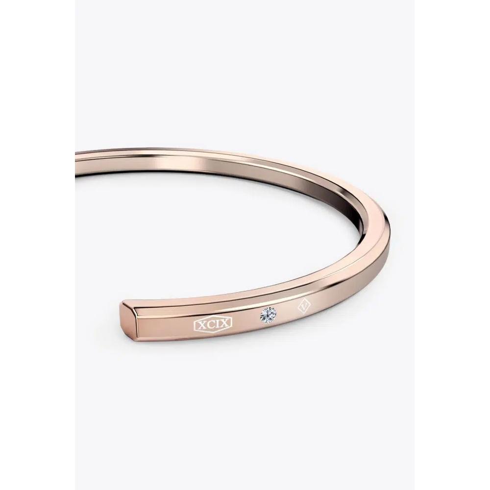 Браслет-манжета Rose Gold V Signature 1