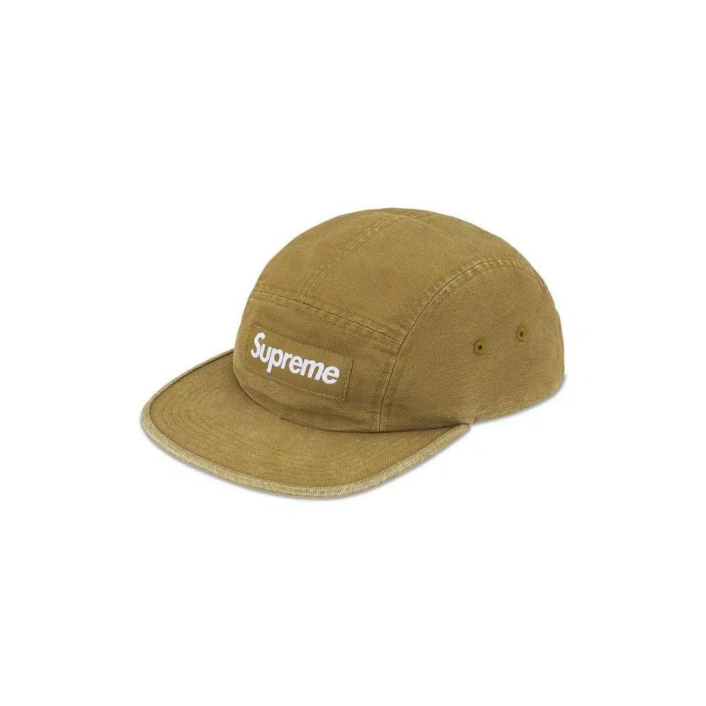 Кепка Supreme Canvas Camp Cap 'Dusty Olive' 1