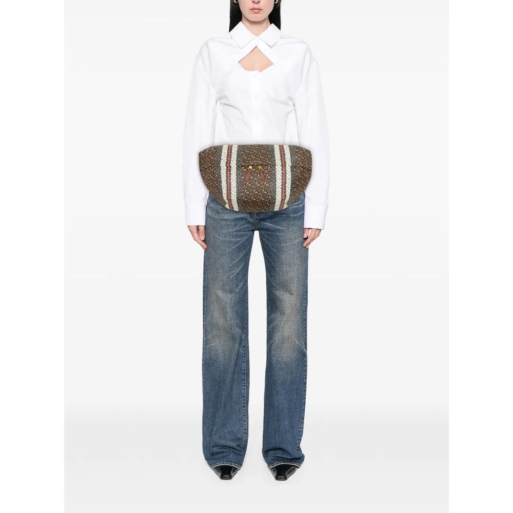 Поясная сумка Extra Large TB Monogram E-Canvas Stripe (2018-2023 годы) 2