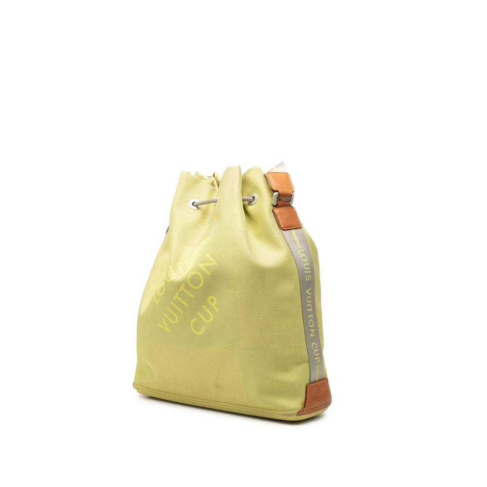 2002 Damier Geant LV Cup Volunteer bucket bag 3