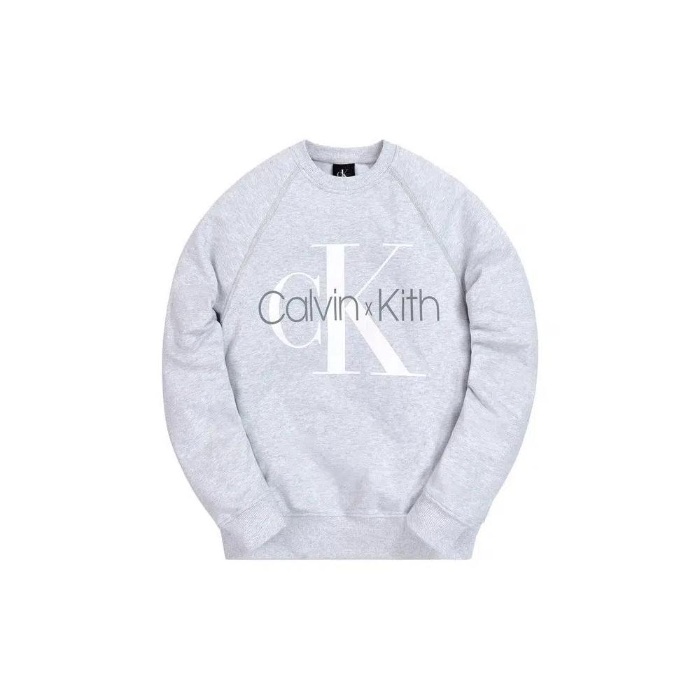 Свитеры Kith For Calvin Klein Crewneck 'Light Heather Grey' 1