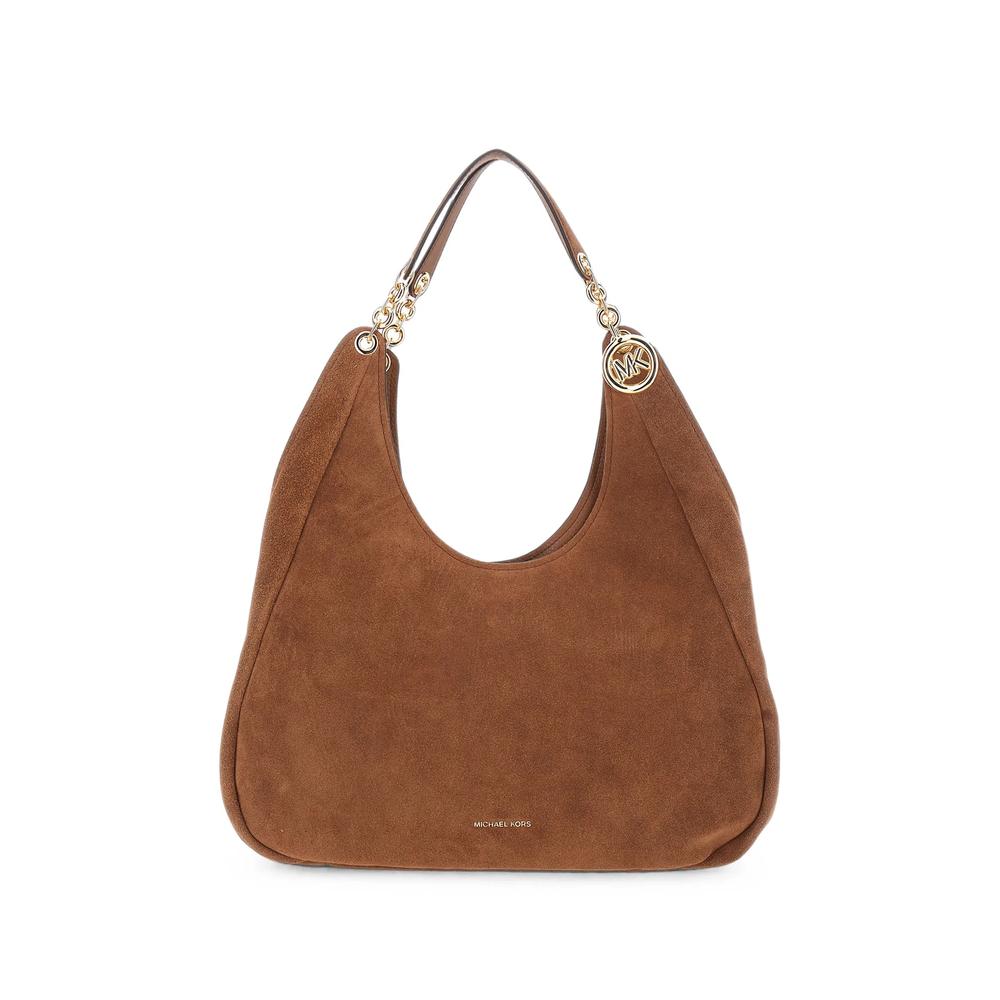 Ellie large suede shoulder bag 1