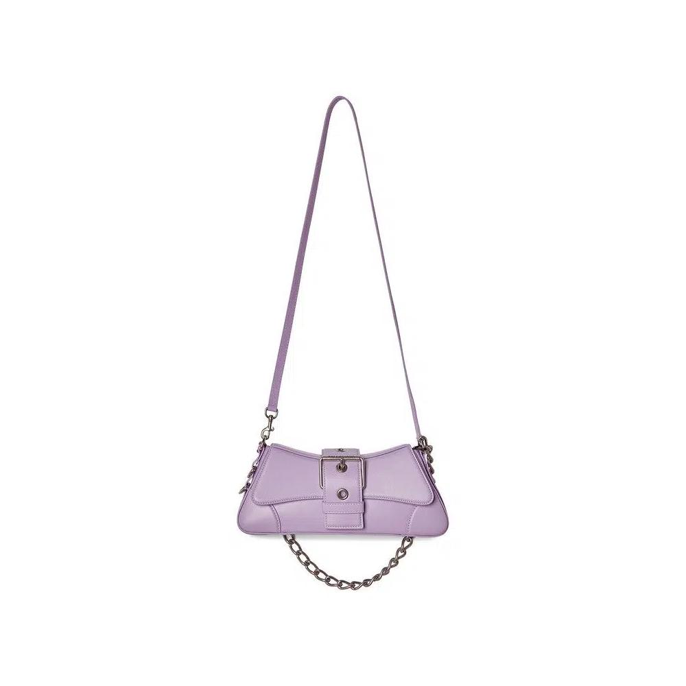 Сумки через плечо Balenciaga Lindsay Small Shoulder Bag With Strap 'Lilac' 3