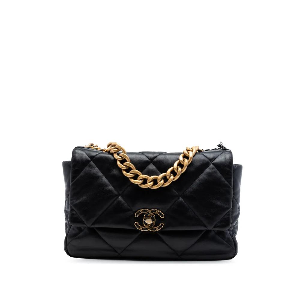 Большая сумка-сэтчел Lambskin 19 Flap (2021-2026 годы) 1