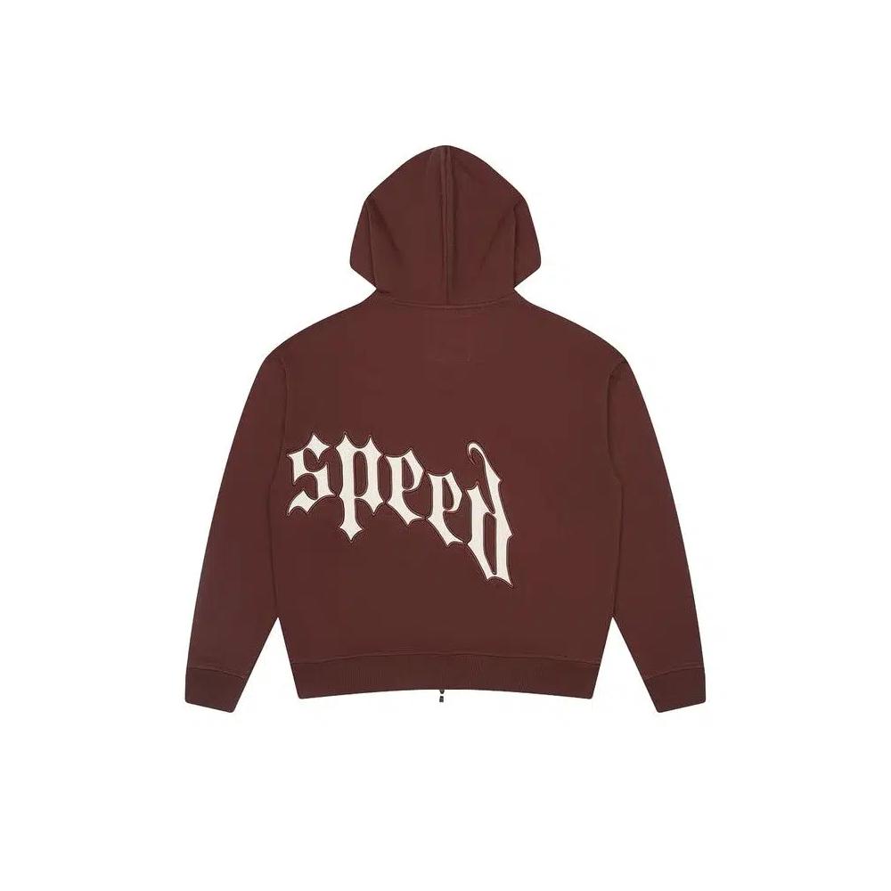 Худи Godspeed OG Logo Hoodie V2 'Brown White' 2