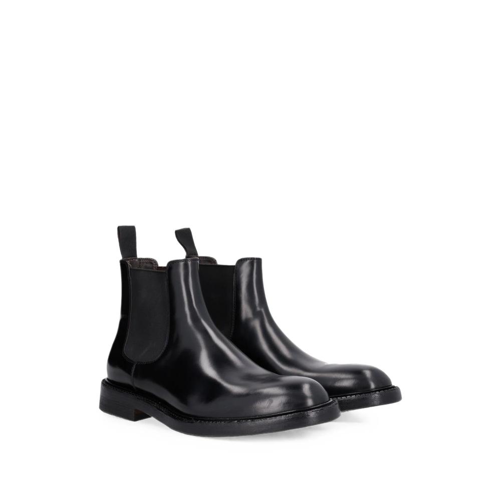 elasticated leather Chelsea boots 2