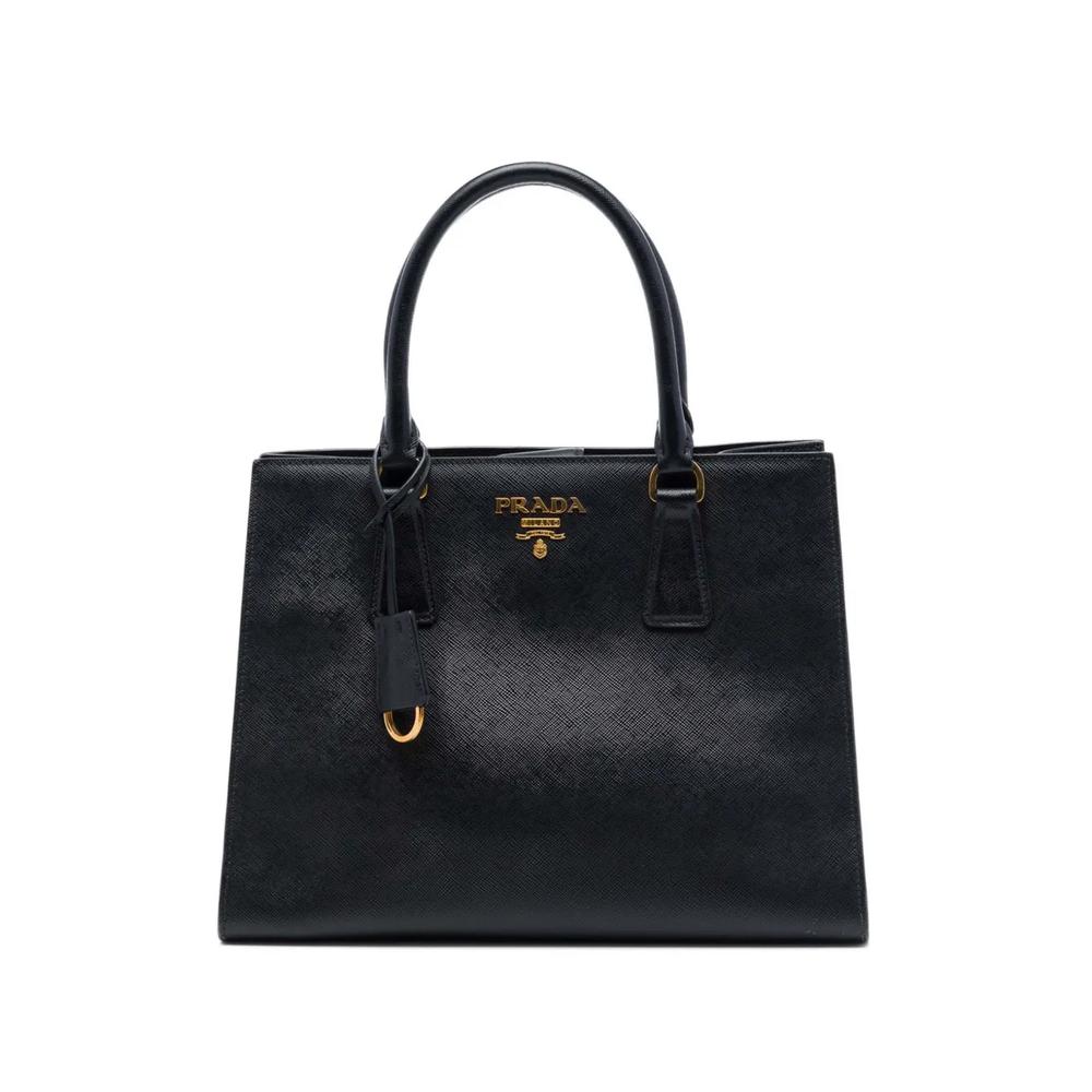 Сумка-сэтчел Saffiano Lux Open Convertible Tote среднего размера (2000-2026 годы) 1