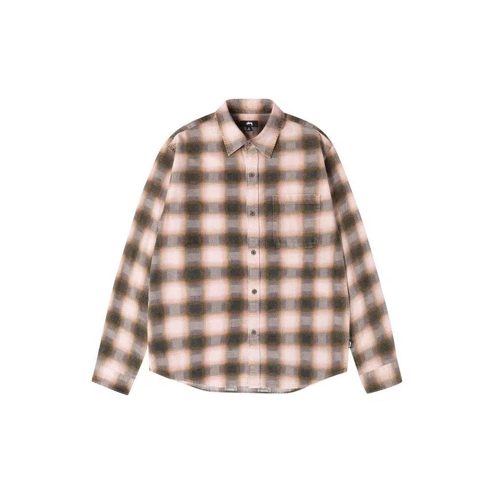 Топы Stussy June Plaid Shirt 'Rose' 1