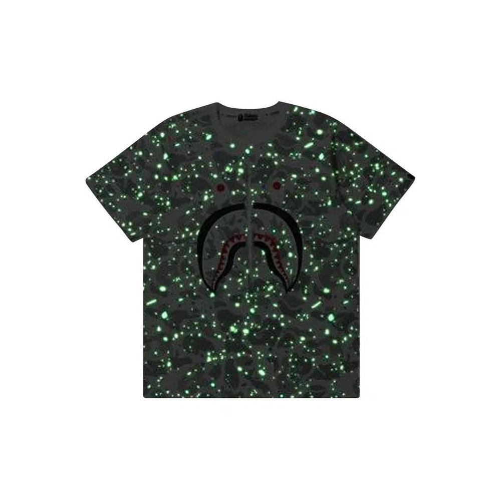 Футболки BAPE Space Camo Shark Tee 'White' 2