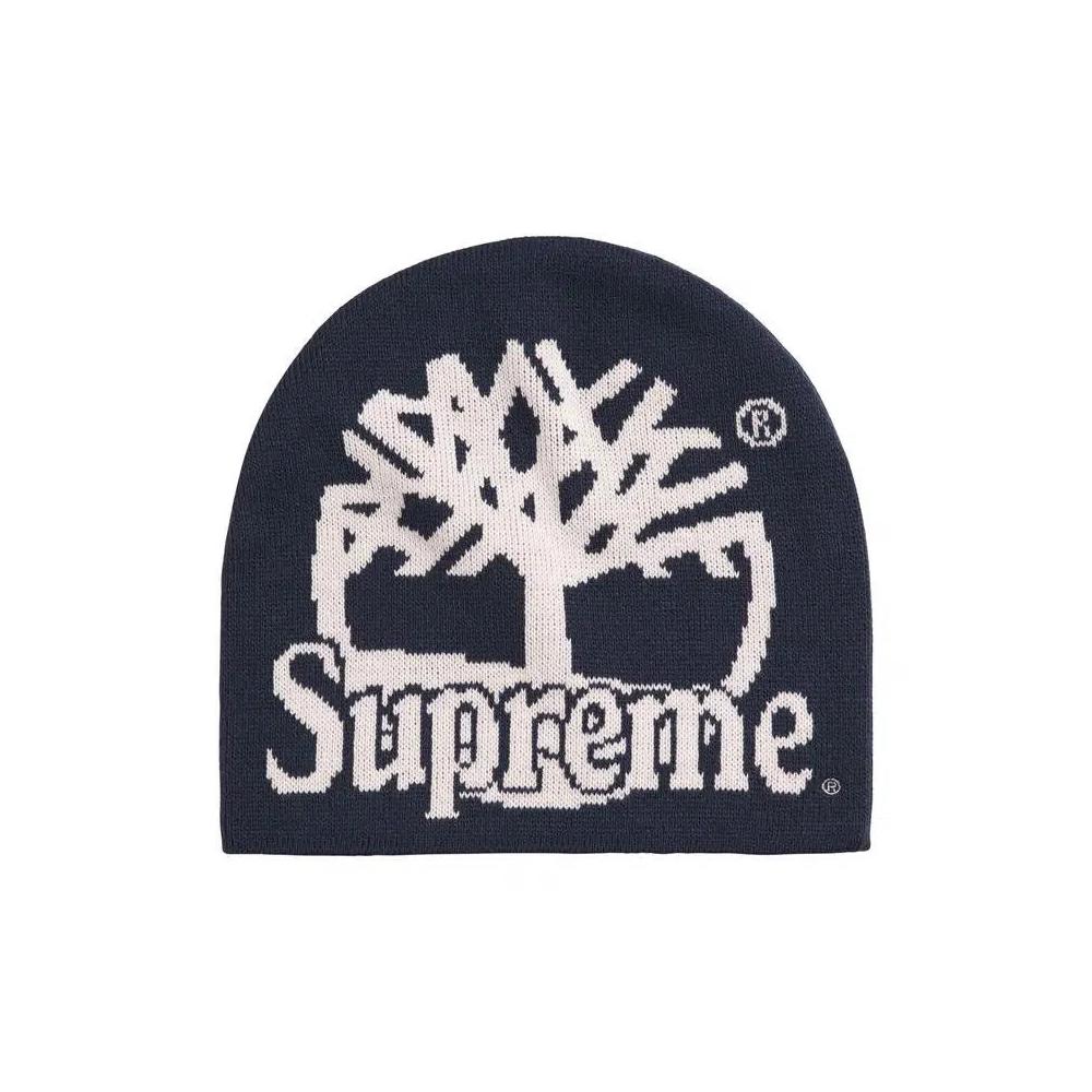 Бини Supreme x Timberland Beanie 'Navy' 1