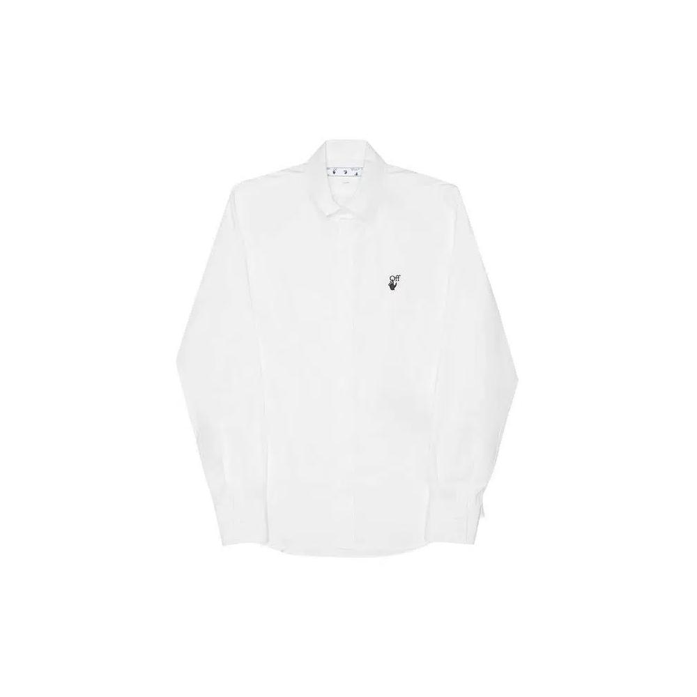Рубашки на пуговицах Off-White Hands Off Classic Shirt 'White/Black' 1