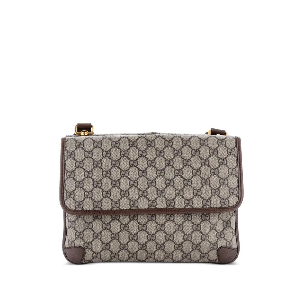 Сумка через плечо Neo Vintage Flap Messenger GG Coated Canvas Medium 2