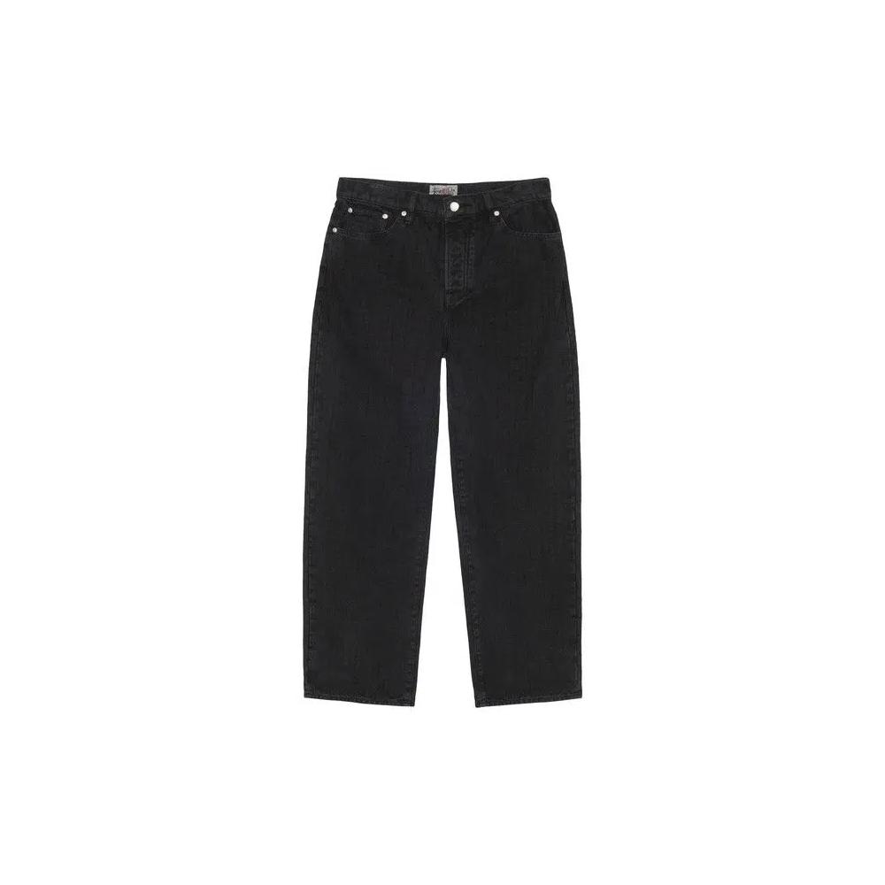 Джинсы Stussy Big Ol Needlepunch Canvas 'Black' 1