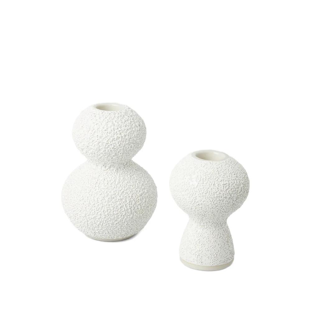 Набор Lava + Bone из двух подсвечников 2