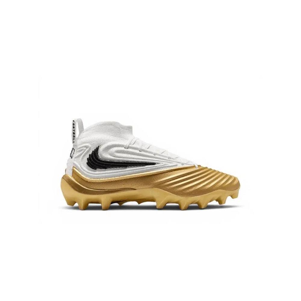Кроссовки Nike Alpha Menace 5 Elite 'White Metallic Gold' 1
