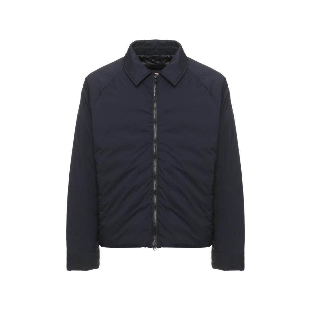 Lodge logo-patch jacket 1