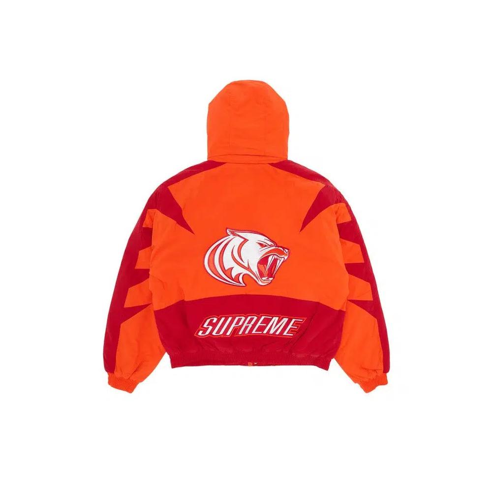 Пуховики Supreme Wildcat Sideline Puffer Jacket 'Orange' 2