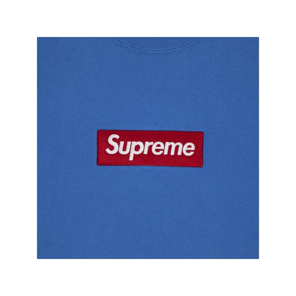 Крю-неки Supreme Box Logo Crewneck 'Blue' 3