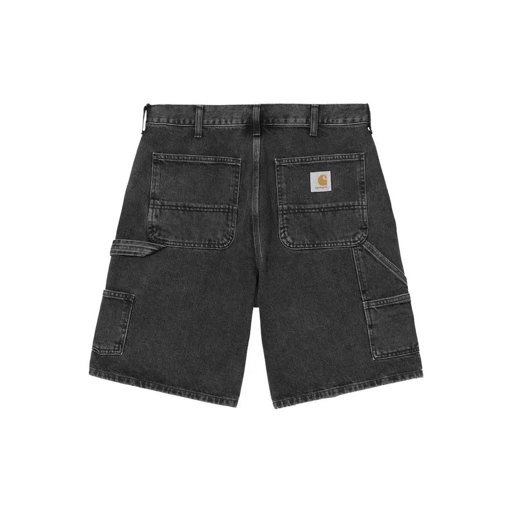 Шорты Carhartt WIP Double Knee Short 'Black Stone Washed' 2