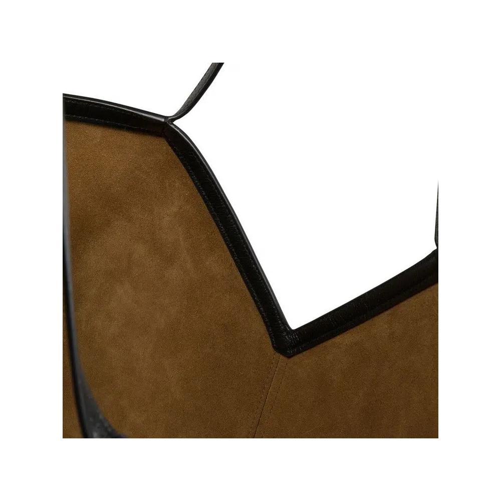 Сумки-тоут Saint Laurent Y Thin Tote Bag 'Nero/Rustic Camel' 3
