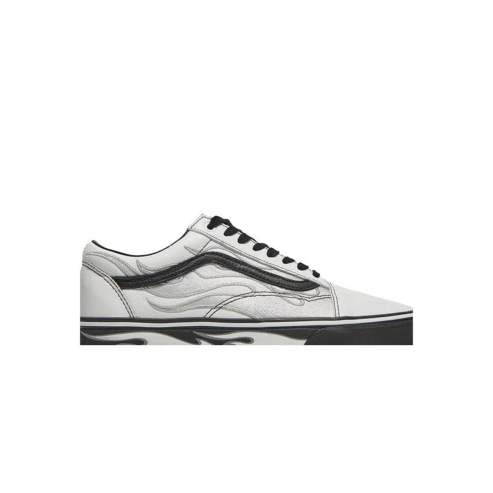 Кроссовки A$ap Rocky x Vans Old Skool 'Worldwide Pack - White Flames' 2