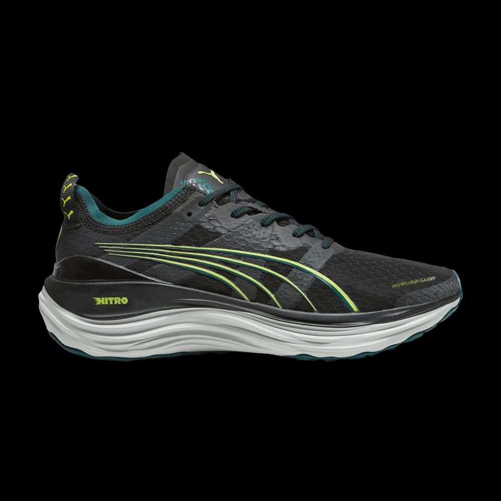 Кроссовки Puma ForeverRun Nitro Winter 'Black Malachite Yellow' 1