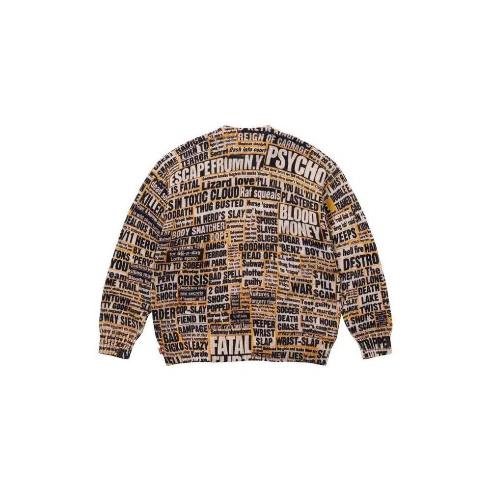 Свитеры Supreme x Dash Snow Sweater 'Multicolor' 2