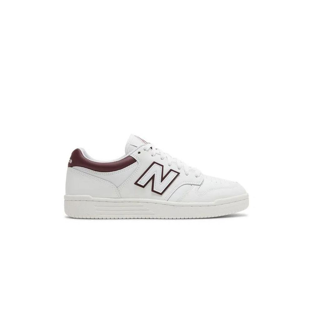 Кроссовки New Balance 480 'White Burgundy' 1