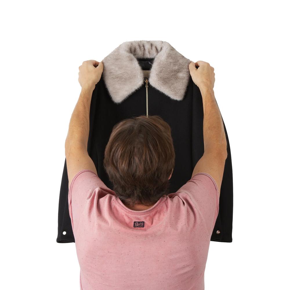 faux-fur collar jacket 2