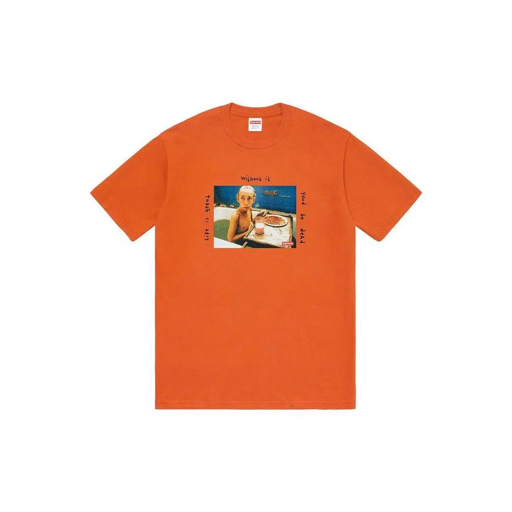 Футболки с коротким рукавом Supreme Gummo Bathtub Tee "Rust" 1