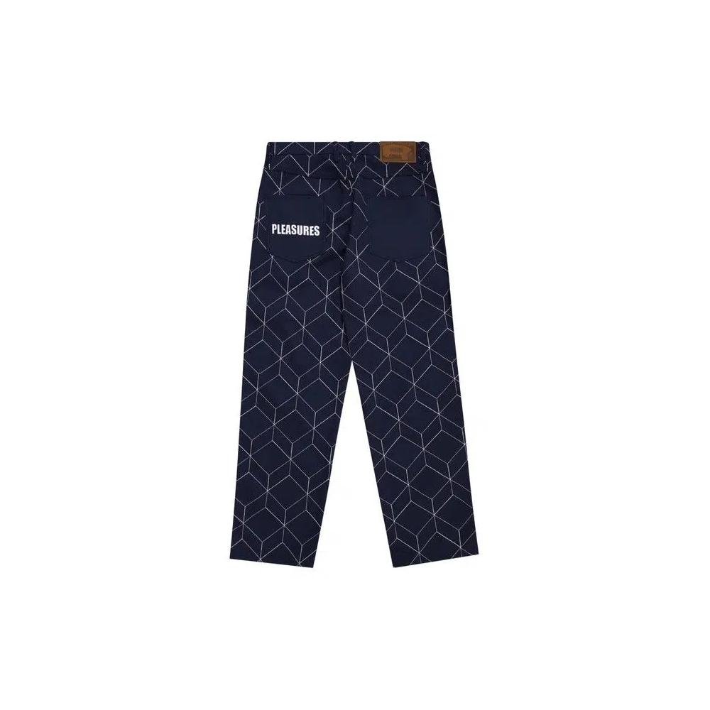Штаны Pleasures Vocal Utility Pants 'Navy' 2