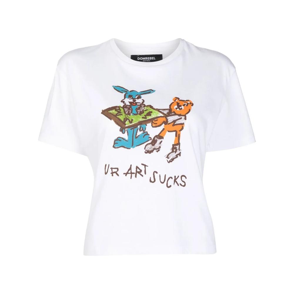 Футболка с принтом Ur Art Sucks 1