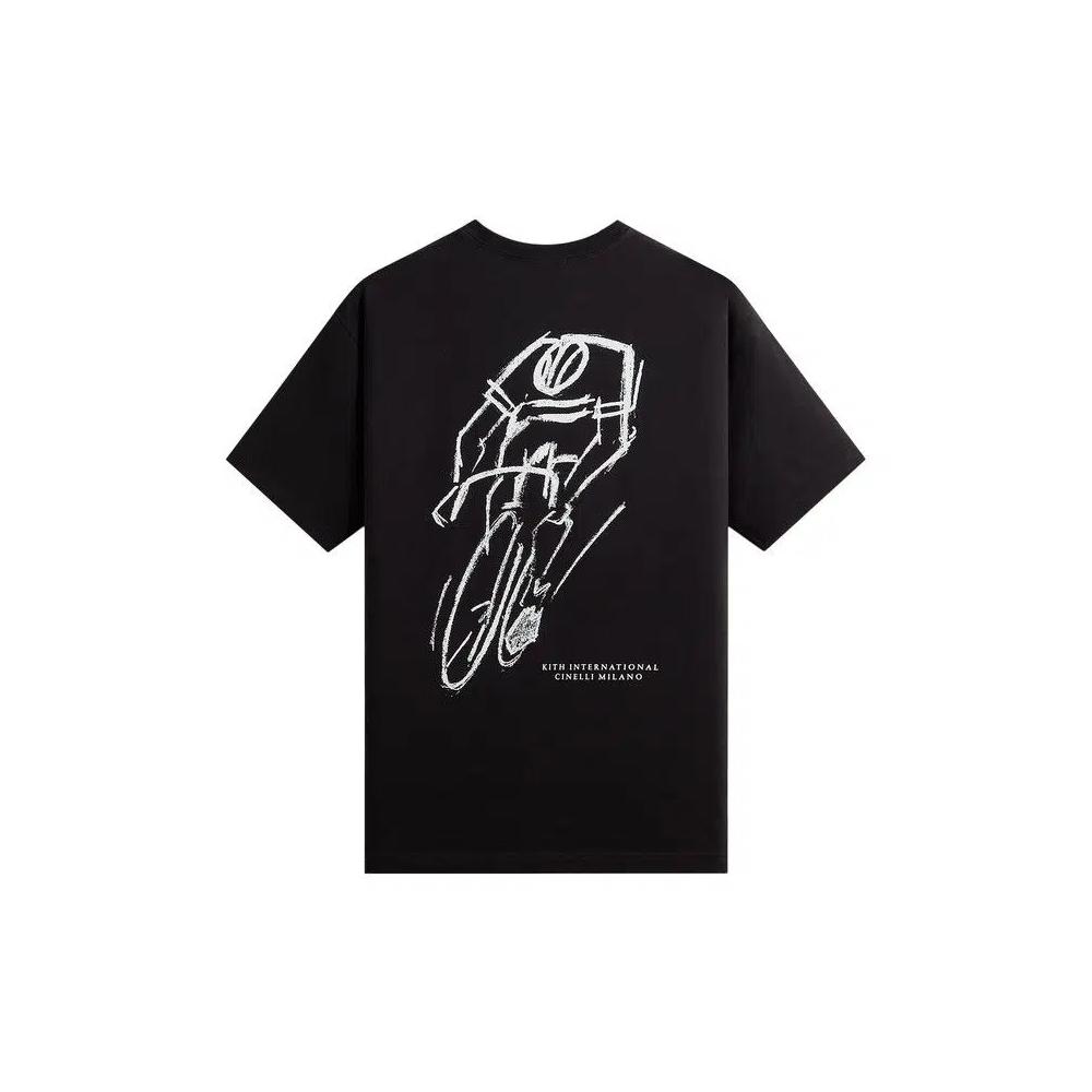 Футболки Kith For Cinelli Ciclismo Tee 'Черный' 2
