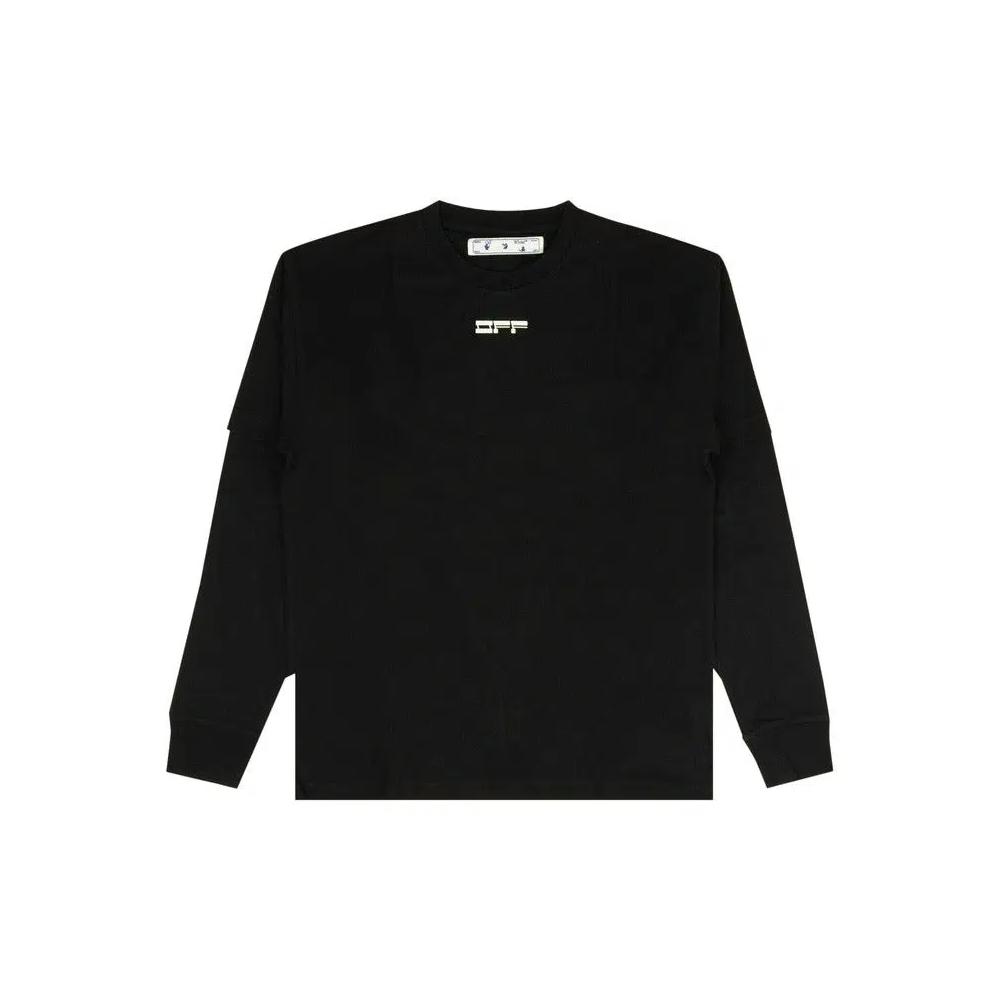 Футболки Off-White Stencil Mask Slim T-Shirt 'Black' 1