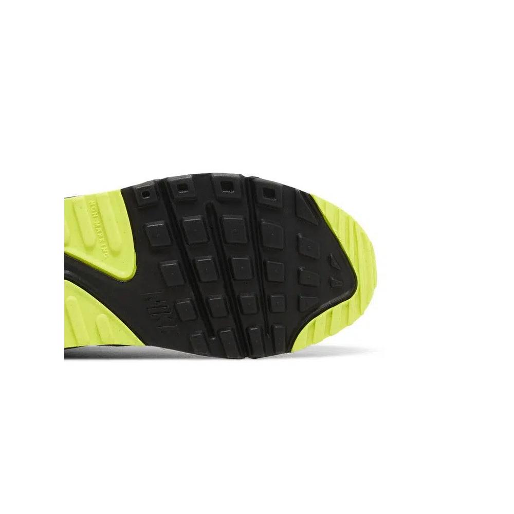 Кроссовки Nike Air Max 90 Leather GS 'Medium Olive Volt' 5