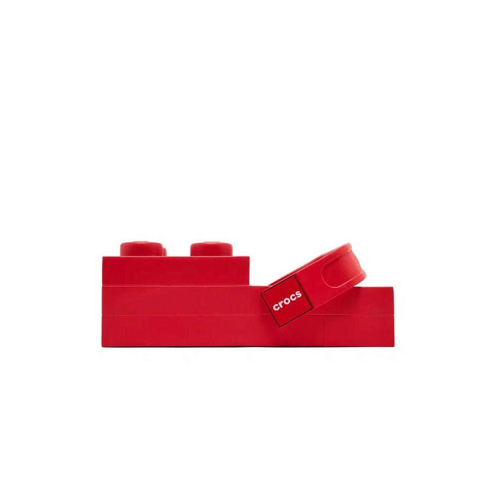 Кроссовки Lego x Crocs Brick Clog 'Bright Red' 3