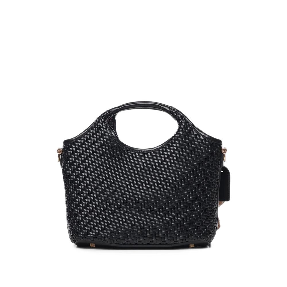 Zelda woven-effect shoulder bag 2