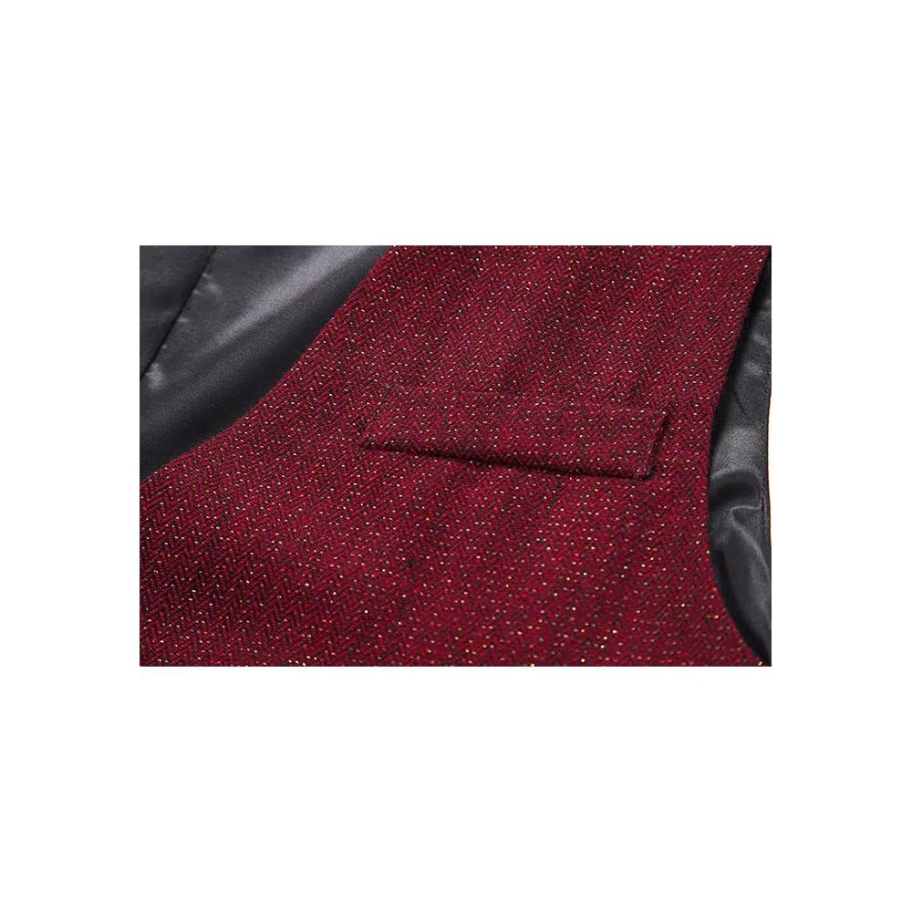 Жилет с V-образным вырезом V-Neck Suit Vest ZQ-M94 5