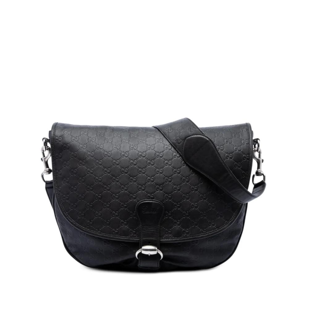 Сумка через плечо Guccissima Flat Messenger Bag (2016-2026 годы) 1