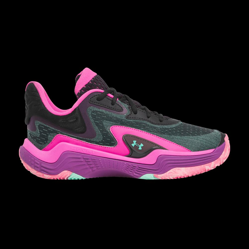 Кроссовки Under Armour Spawn 7 'Black Andromeda Purple' 1
