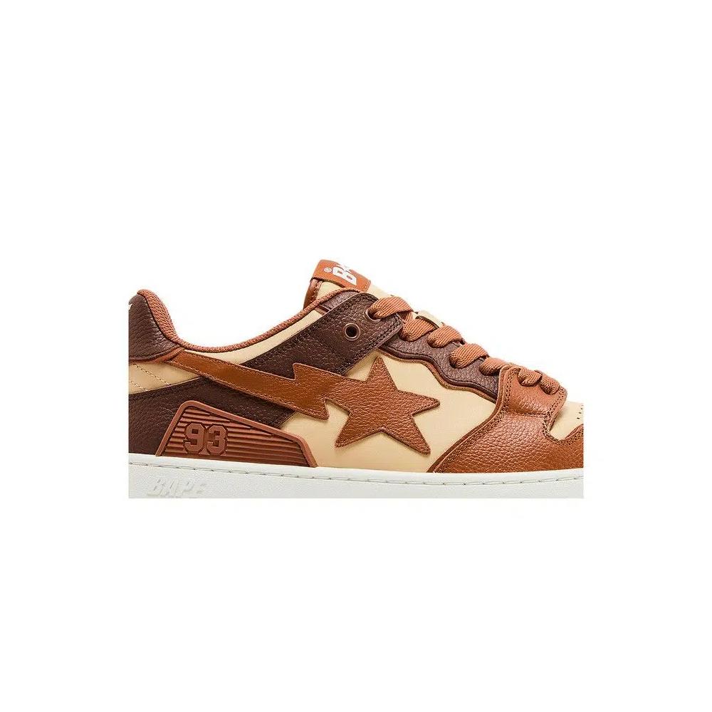 Кроссовки BAPE Sk8 Sta #5 'Brown' 2