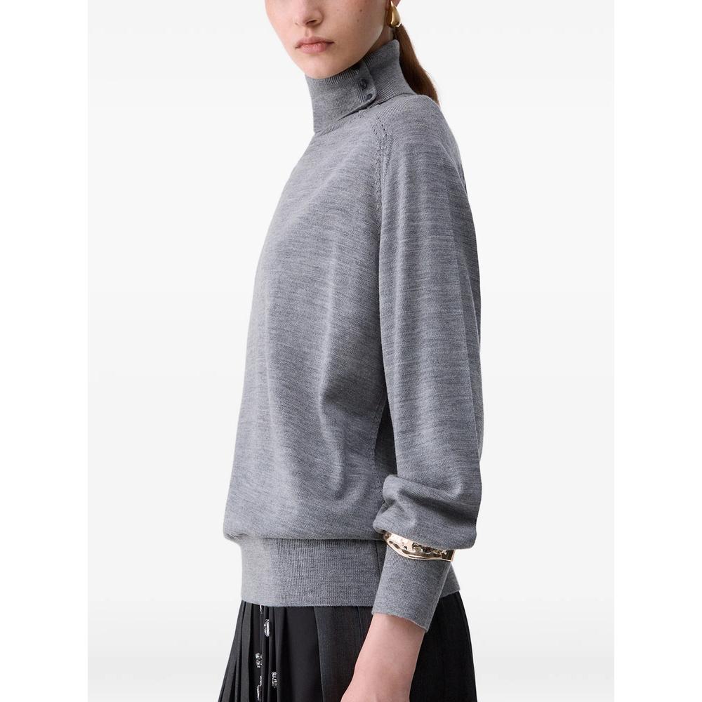 wool turtleneck with bracelet 5